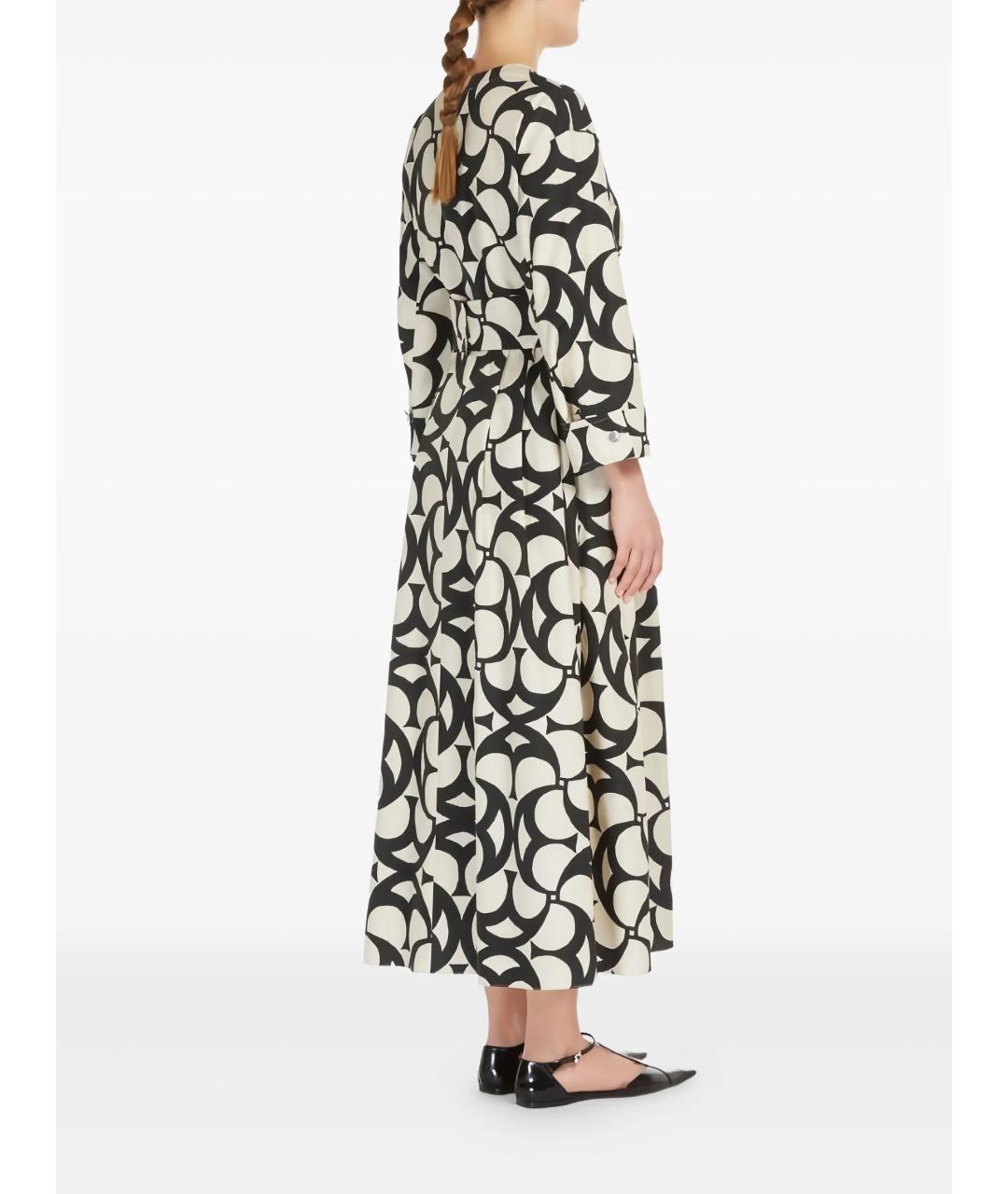 'S MAX MARA Мульти хлопковое повседневное платье, фото 3