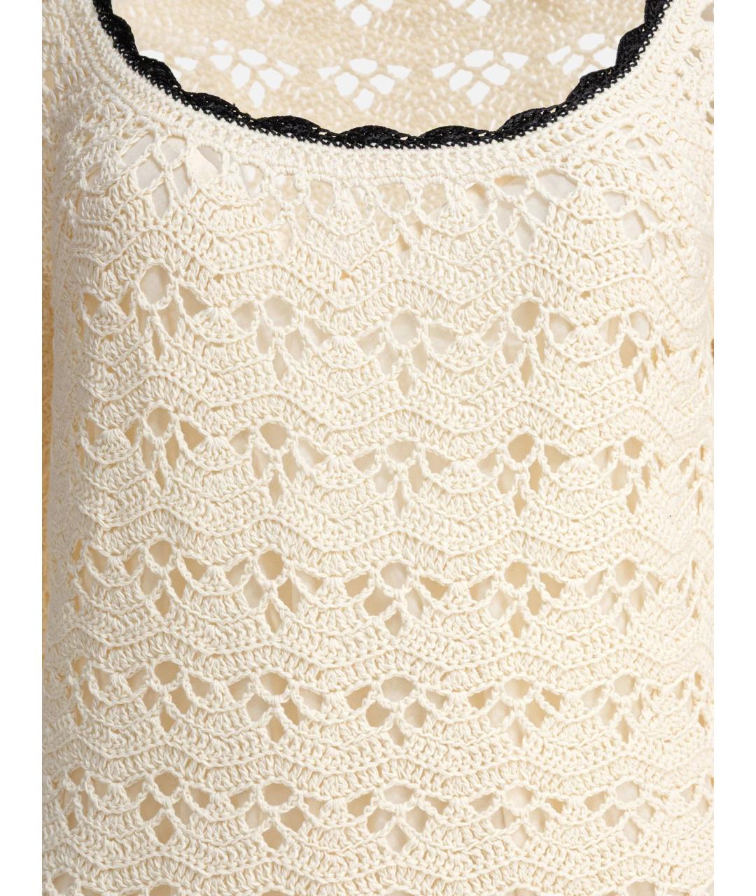 ZIMMERMANN Бежевое хлопковое платье, фото 3