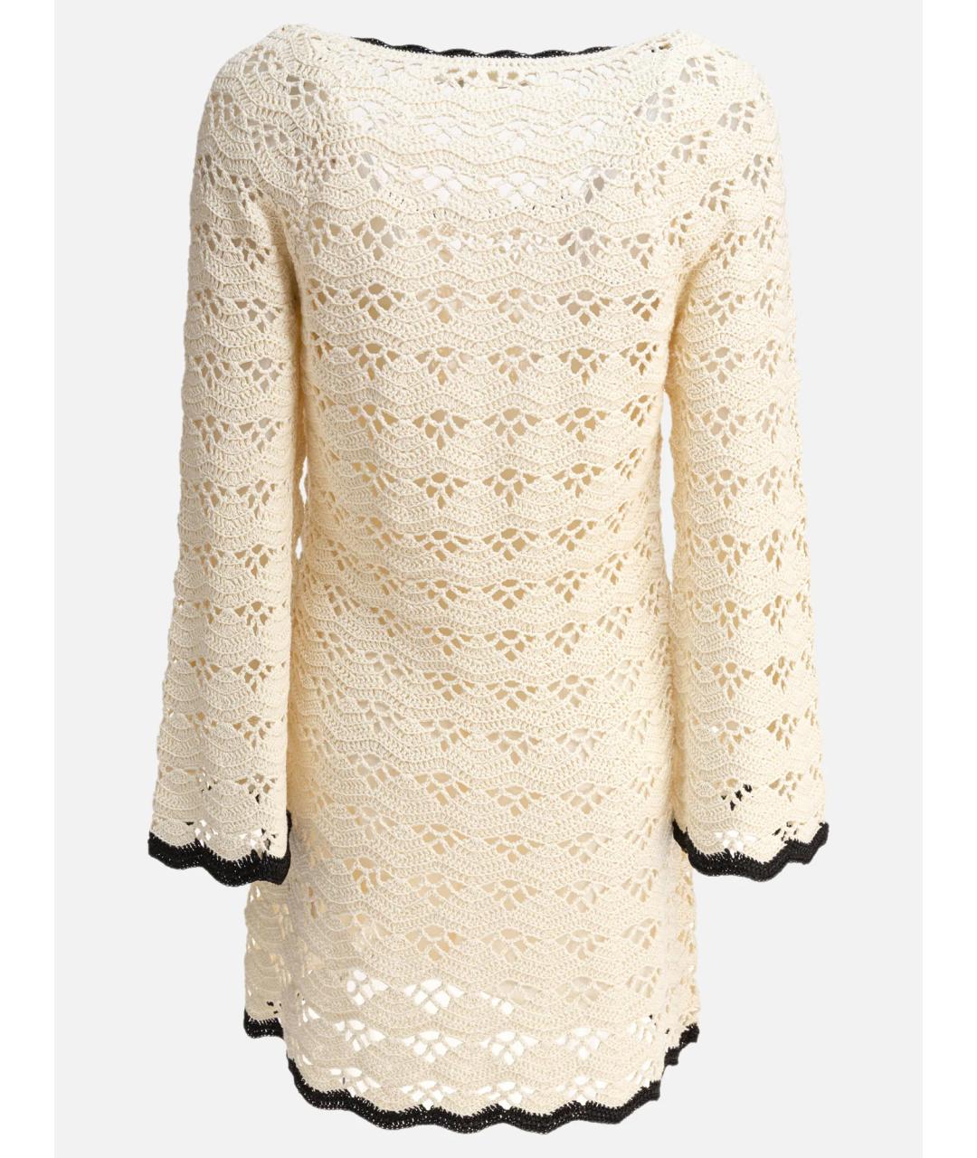 ZIMMERMANN Бежевое хлопковое платье, фото 2