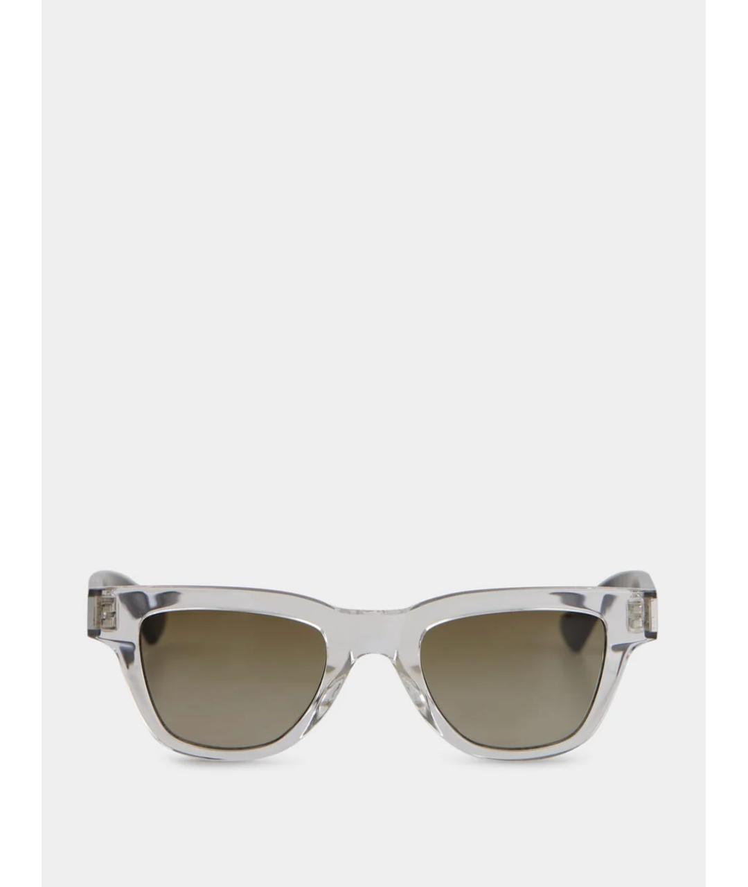 SAINT LAURENT Зеленые пластиковые солнцезащитные очки, фото 2