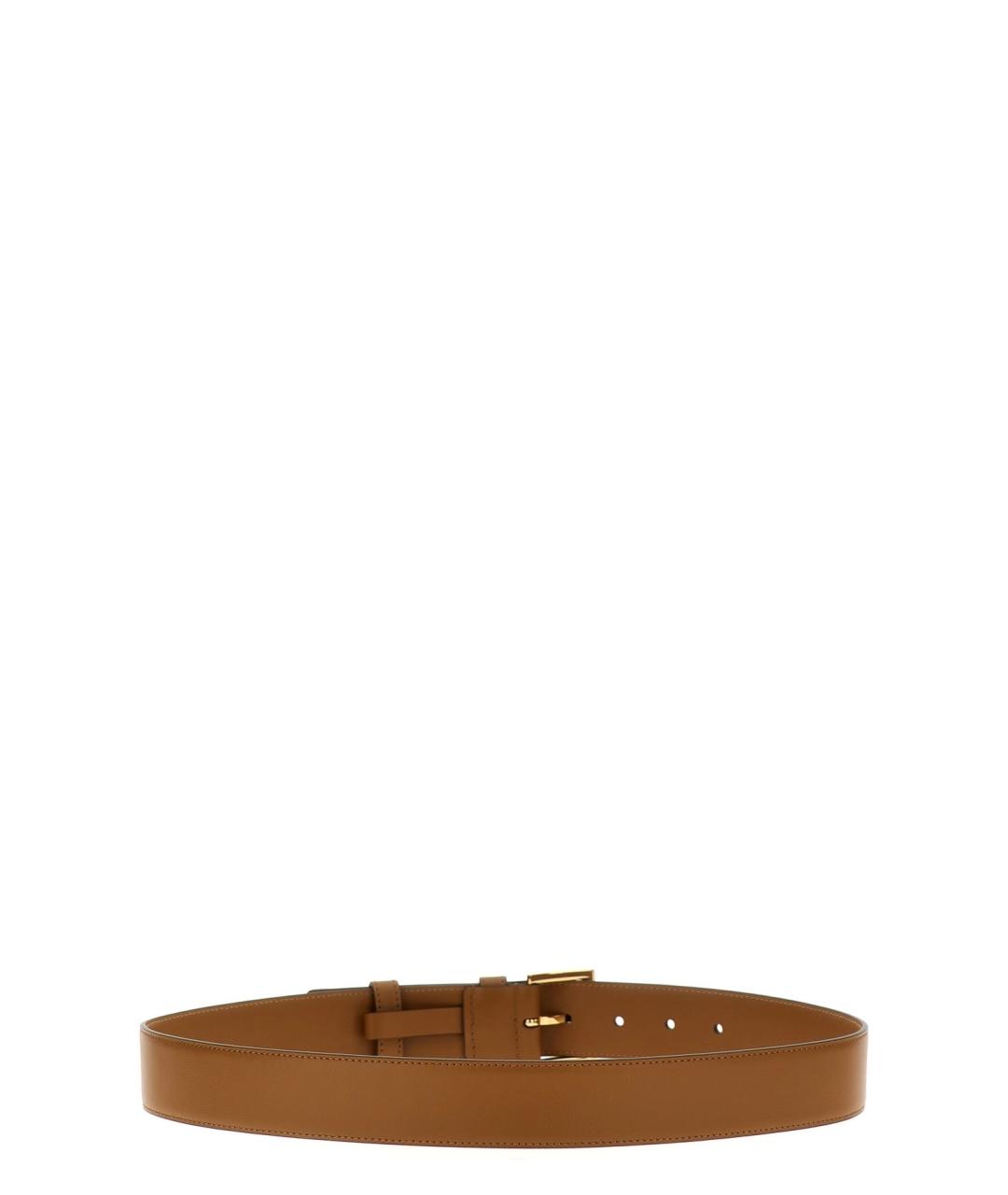 PRADA Коричневый кожаный ремень, фото 2