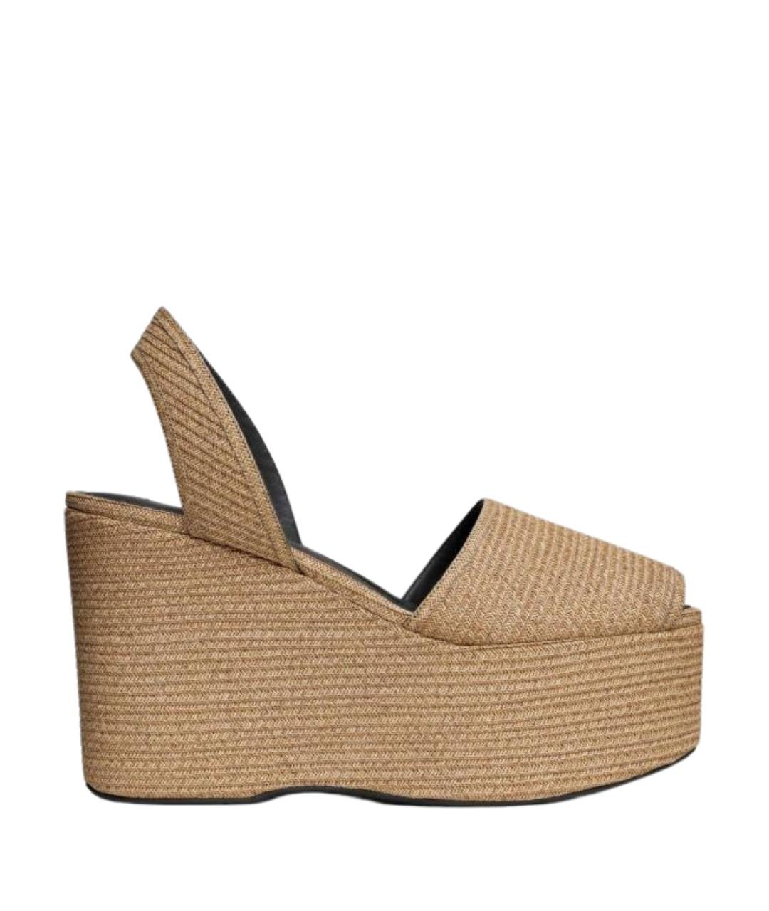 ALAIA Бежевые босоножки, фото 1