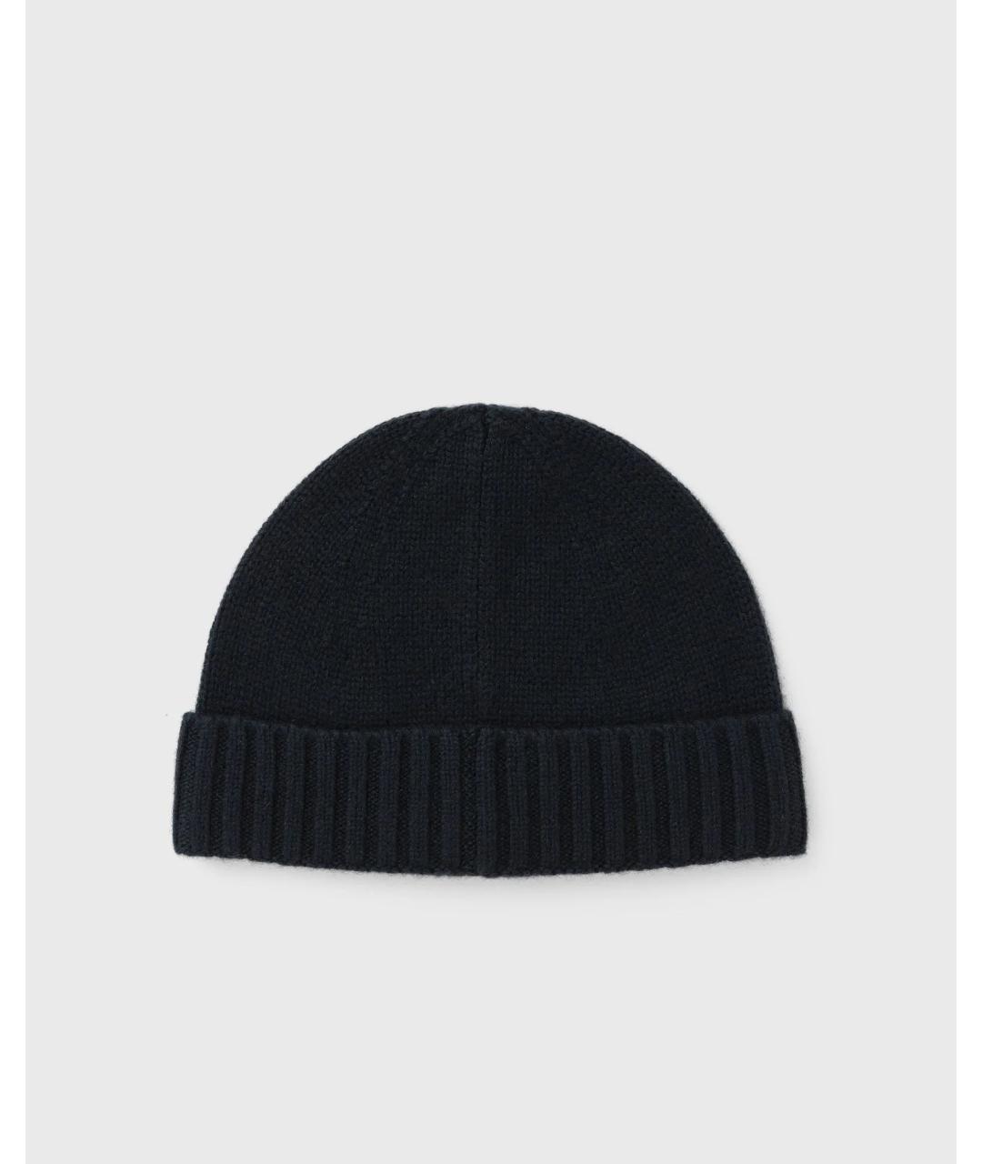 STONE ISLAND Темно-синяя кашемировая шапка, фото 2