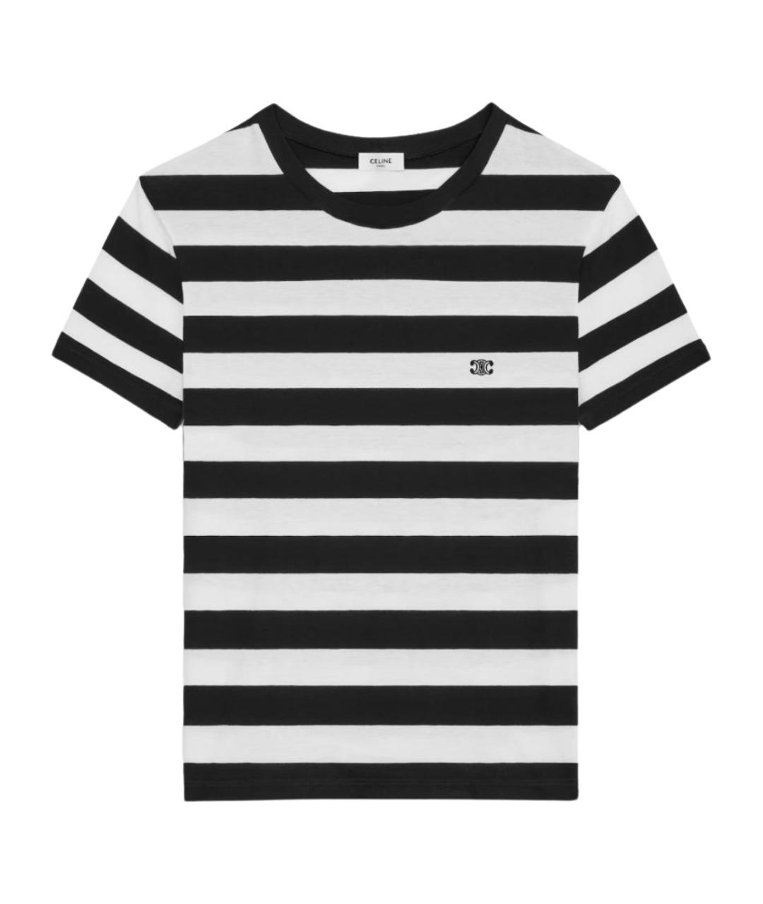 CELINE Мульти хлопковая футболка, фото 1