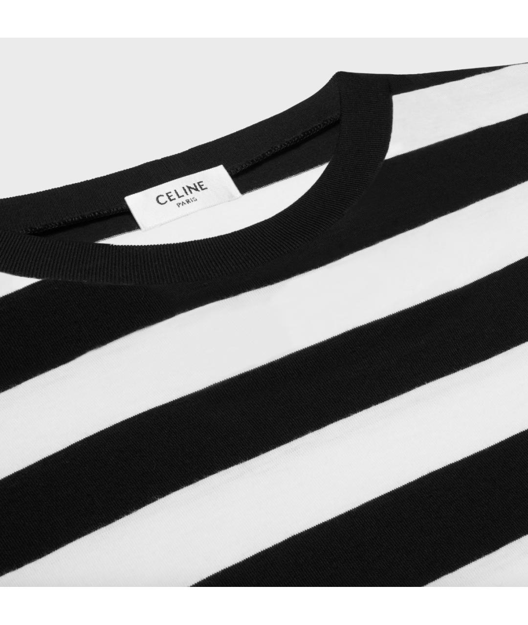 CELINE Мульти хлопковая футболка, фото 3
