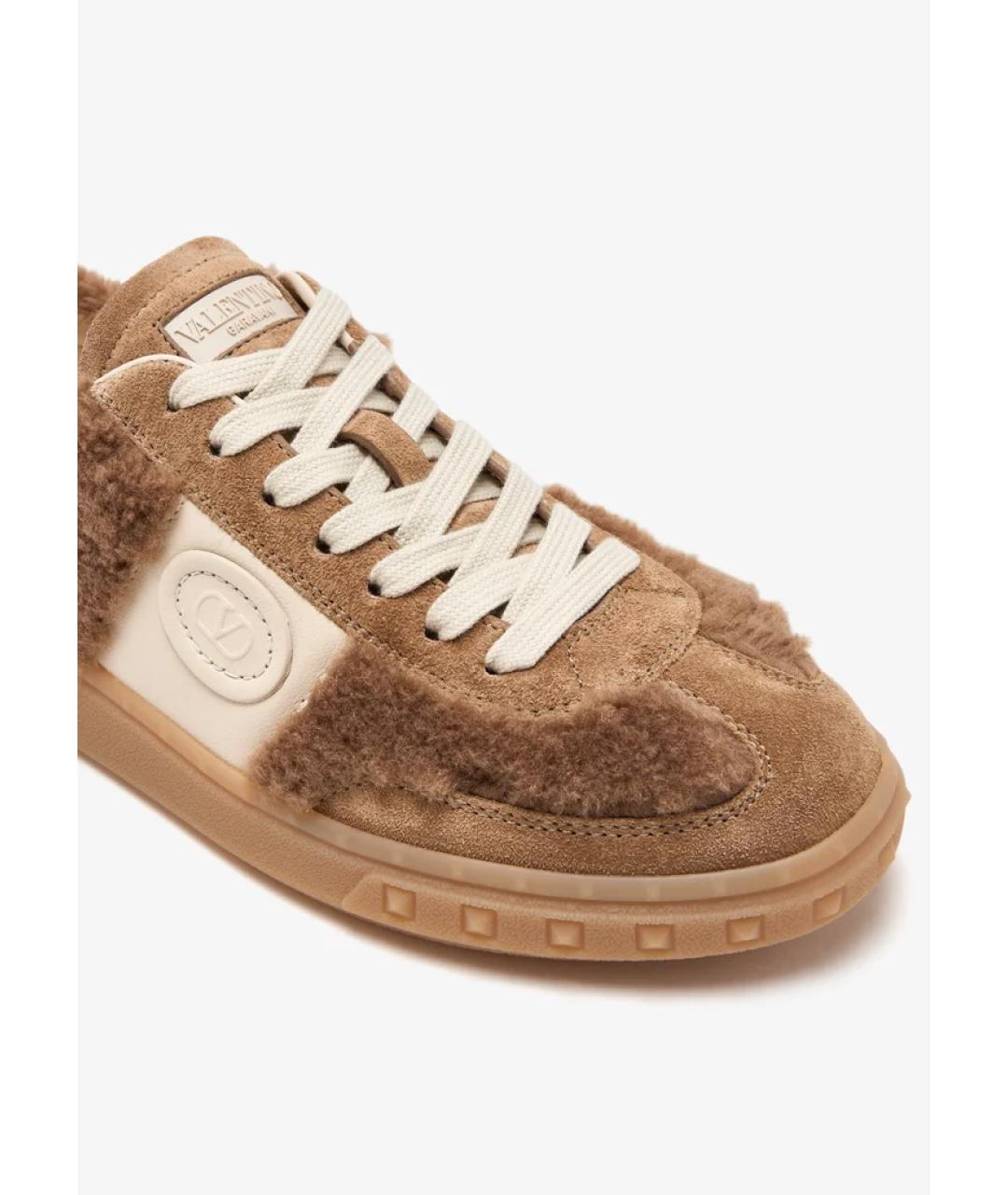 VALENTINO Бежевые кеды, фото 2