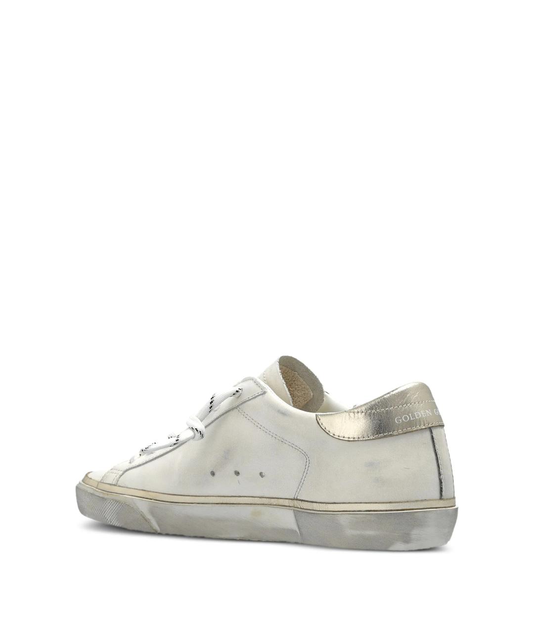 GOLDEN GOOSE DELUXE BRAND Белые кожаные кеды, фото 2