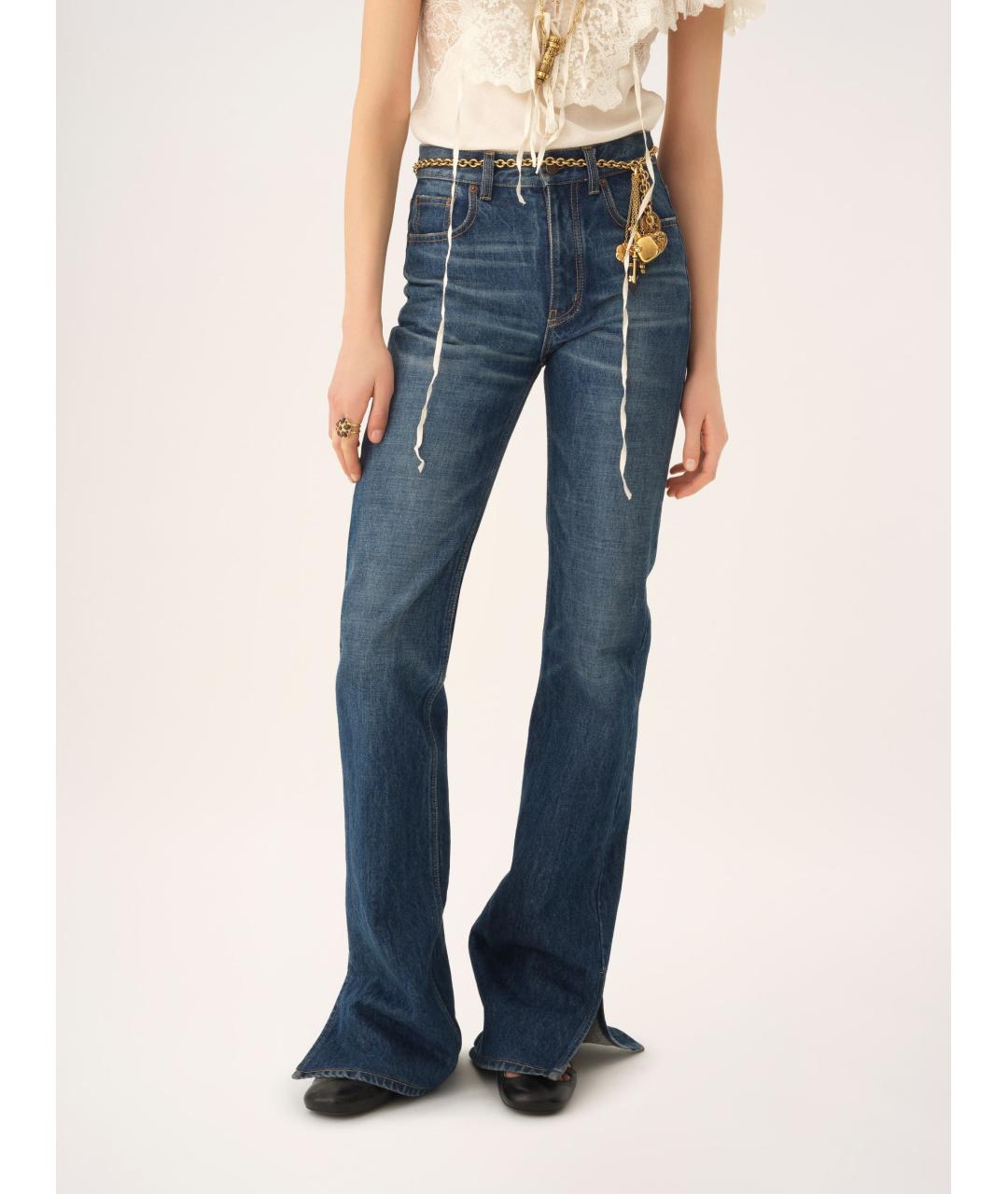 CHLOE Синие джинсы клеш, фото 2