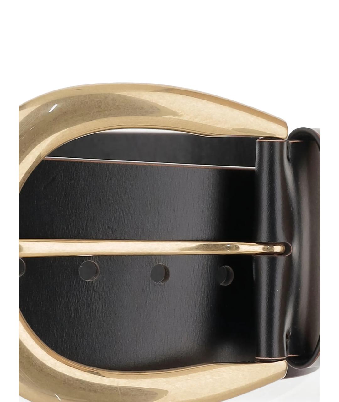 CHLOE Черный кожаный ремень, фото 3