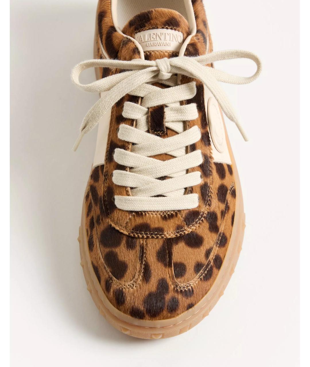 VALENTINO Мульти кожаные кеды, фото 4