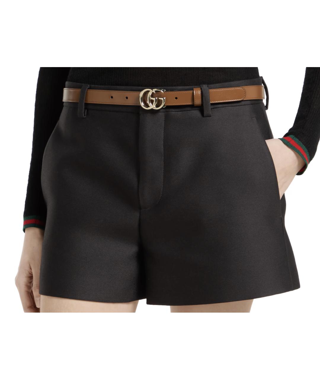 GUCCI Коричневый кожаный ремень, фото 3