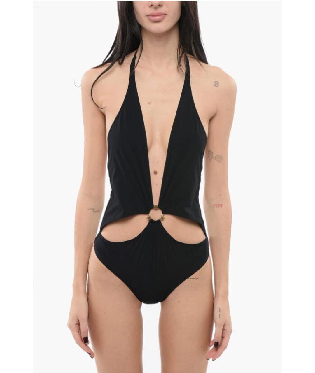 CELINE Черный купальник, фото 4