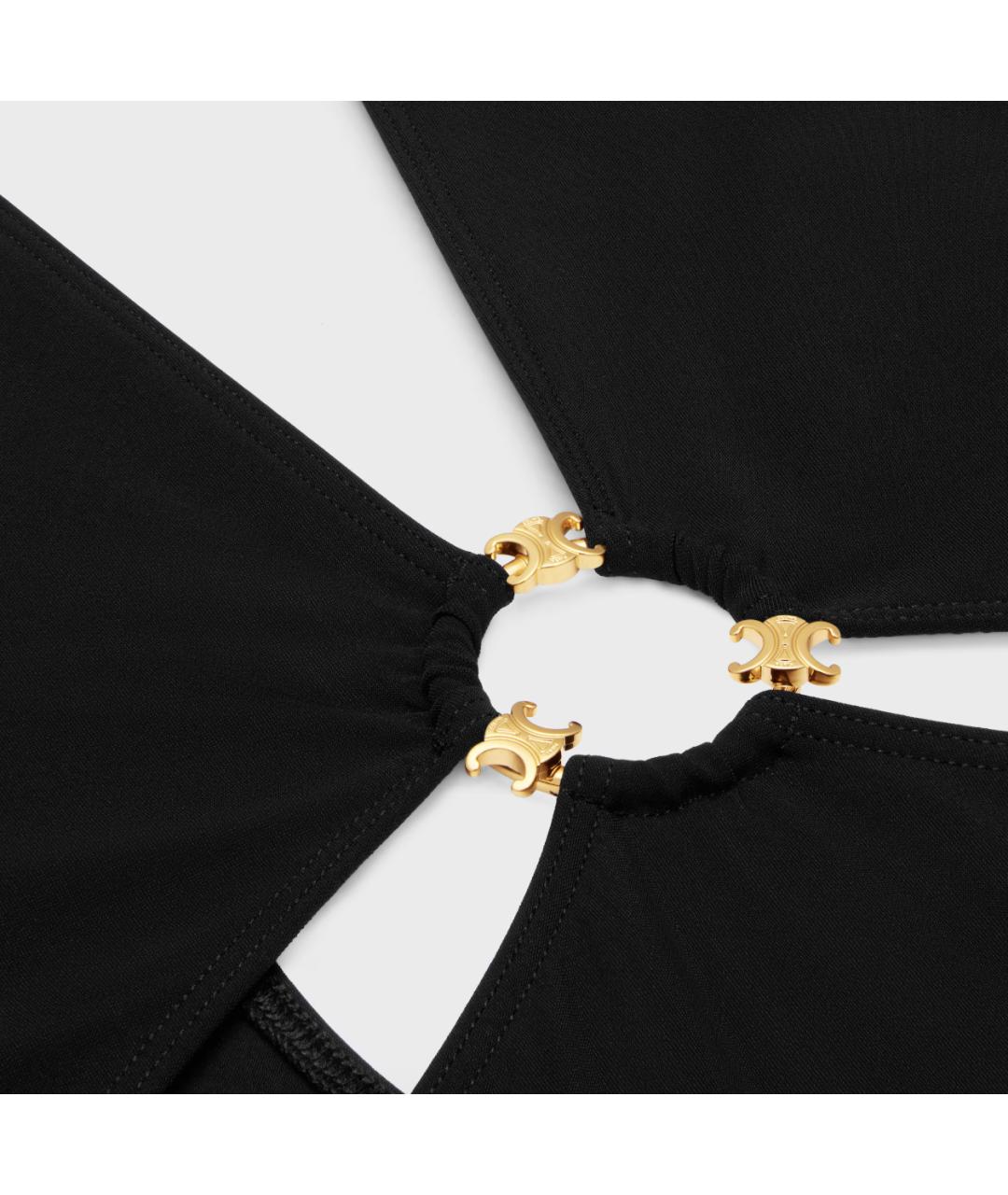 CELINE Черный купальник, фото 3