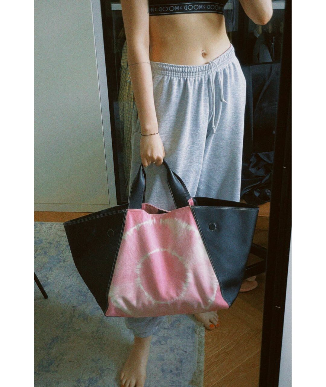 CELINE PRE-OWNED Розовая сумка тоут, фото 5