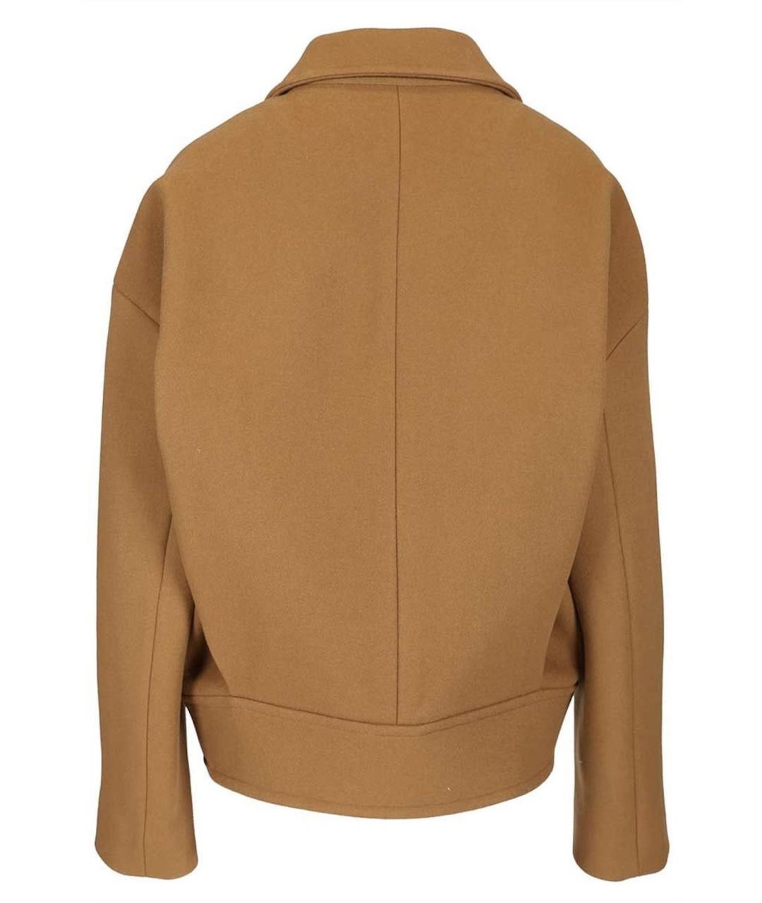 CELINE Коричневая шерстяная куртка, фото 3