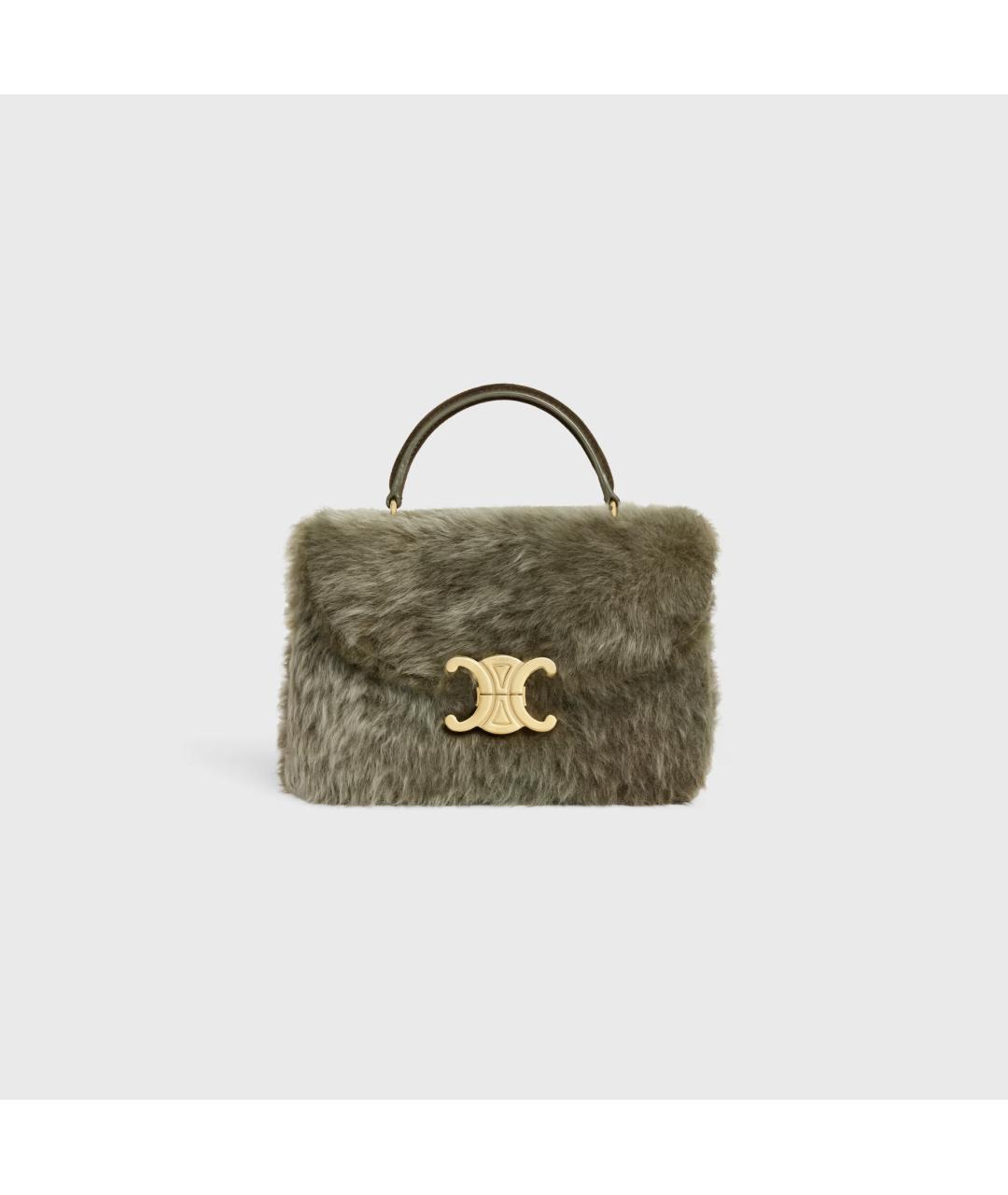 CELINE Мульти меховая сумка тоут, фото 6
