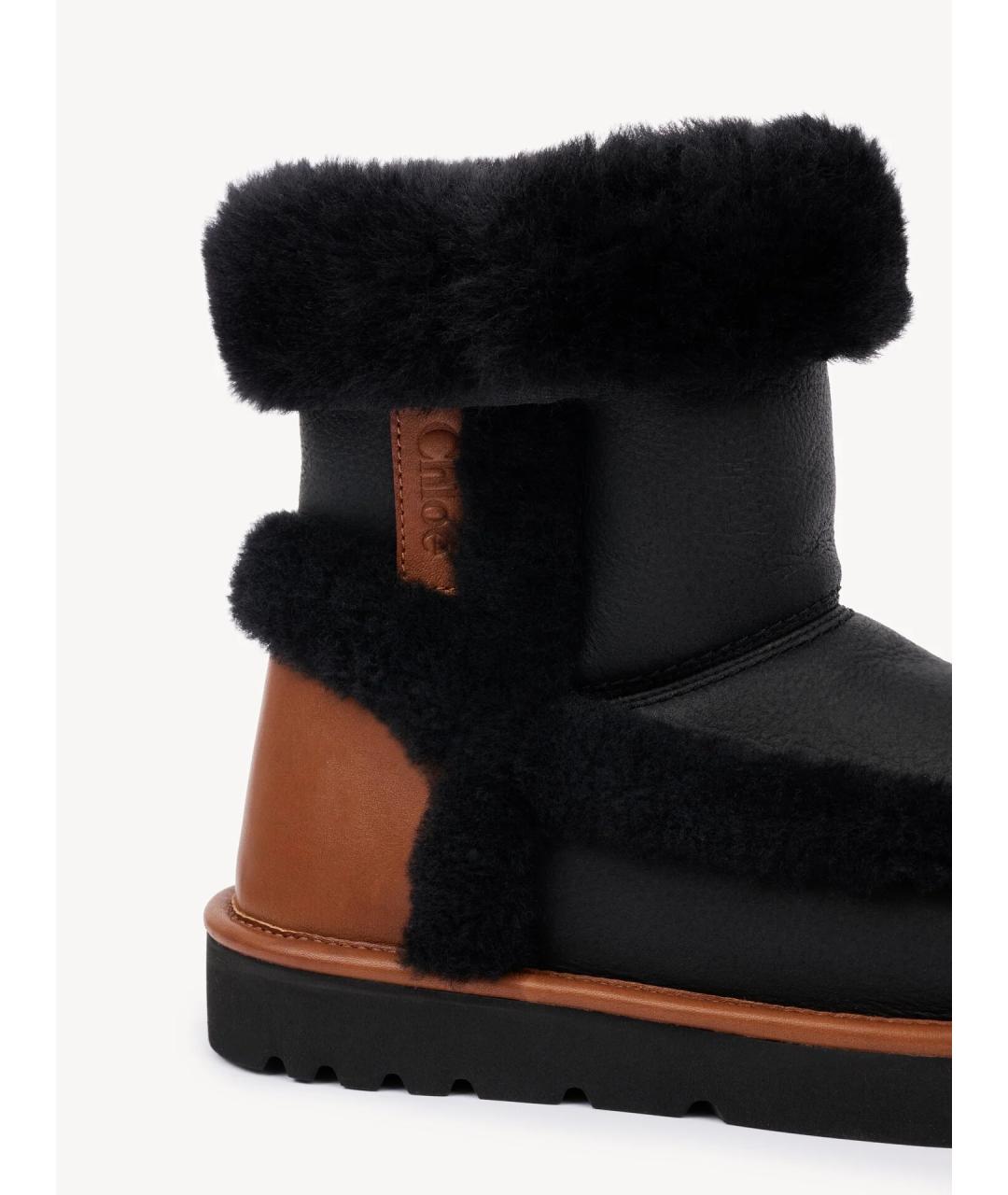 CHLOE Черные сапоги, фото 3