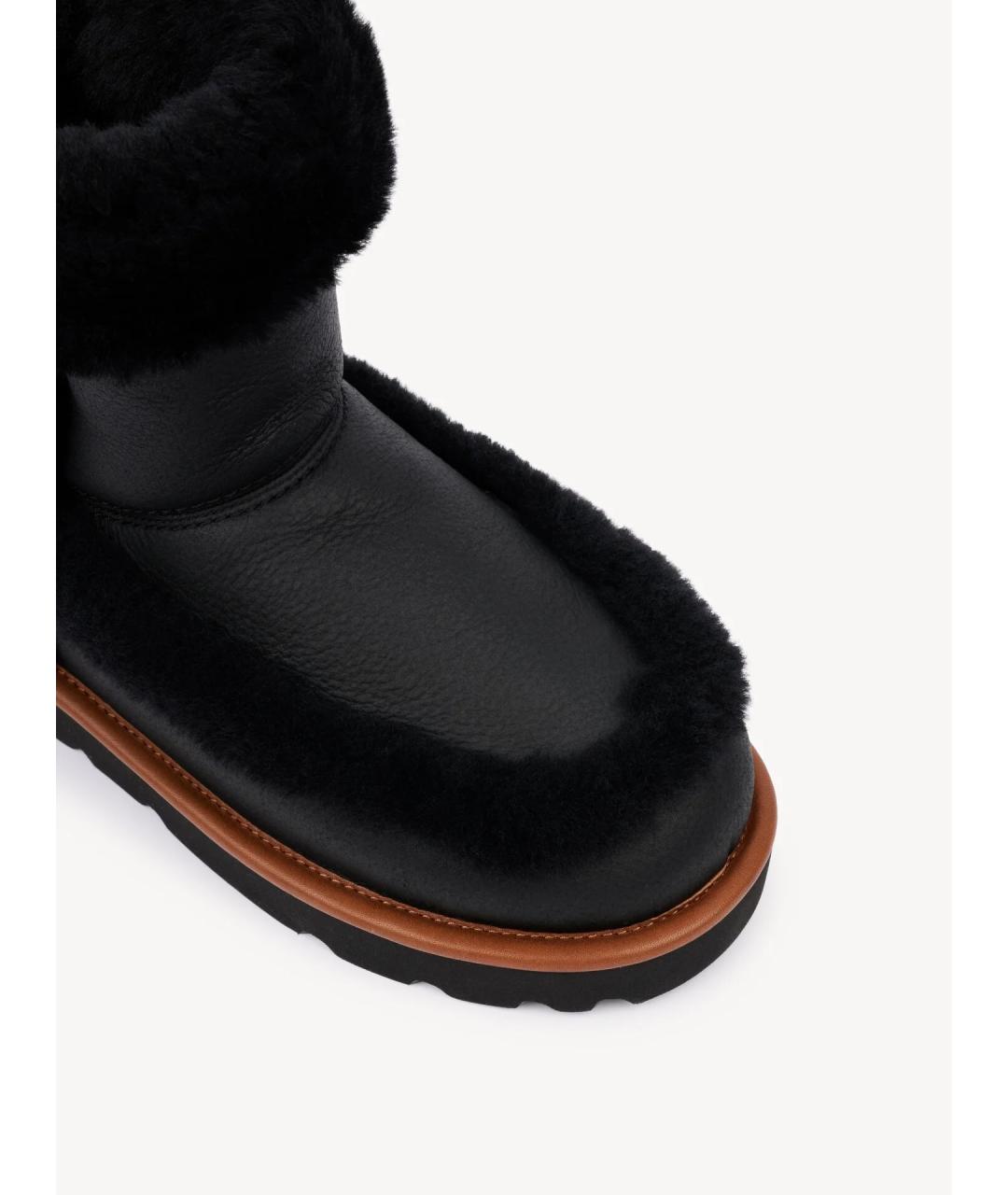 CHLOE Черные сапоги, фото 4