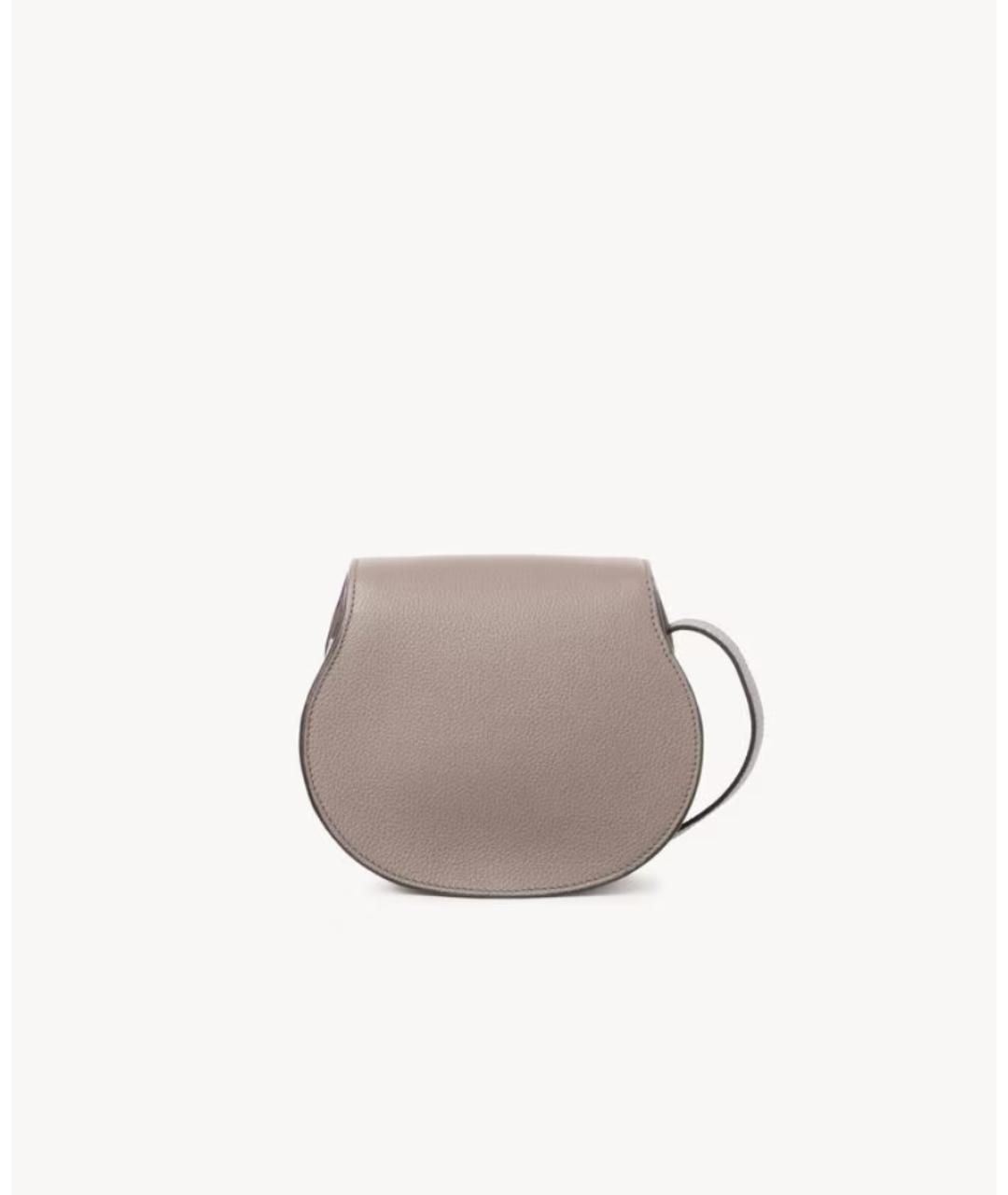 CHLOE Фиолетовая кожаная сумка через плечо, фото 3