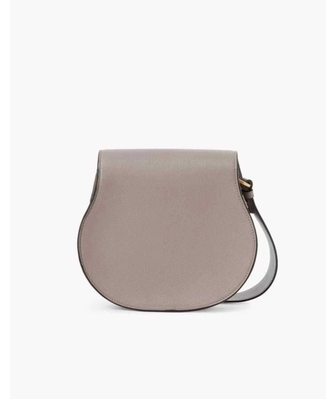 CHLOE Фиолетовая кожаная сумка через плечо, фото 4