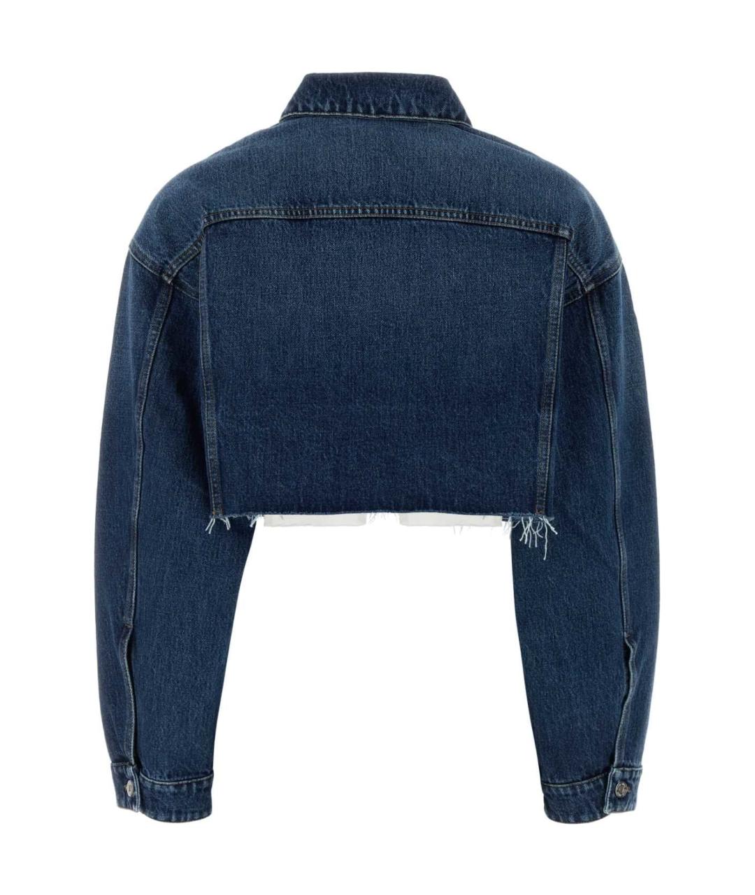 MIU MIU Синяя куртка, фото 2