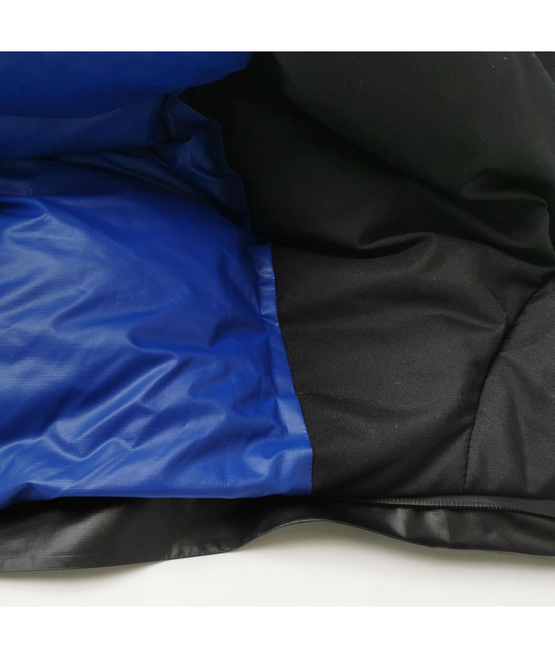 PRADA Синий полиэстеровый пуховик, фото 4