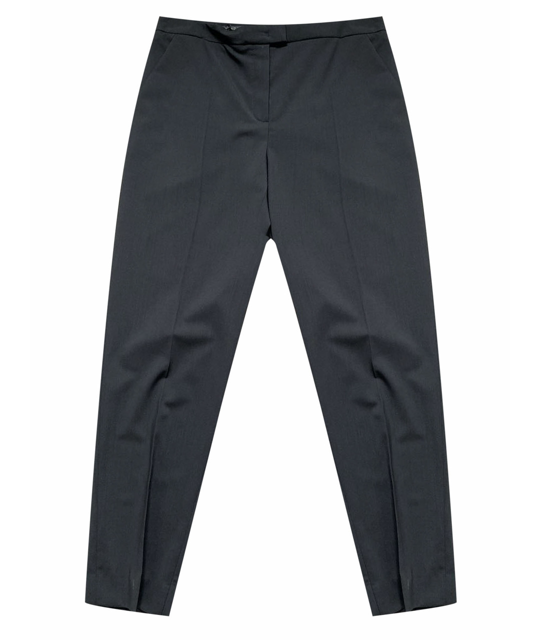 ESCADA Черные шерстяные прямые брюки, фото 1