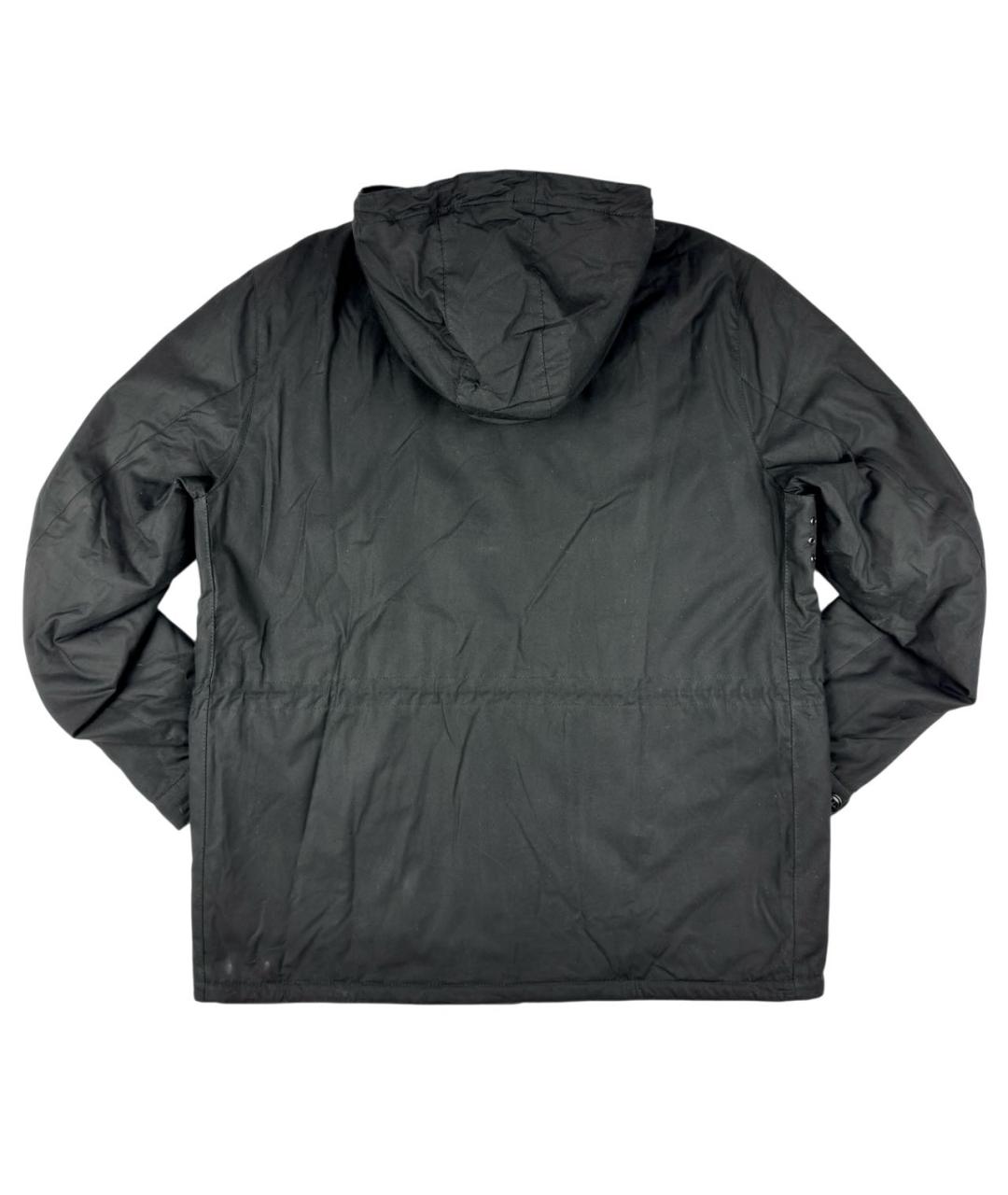 BARBOUR Черная хлопковая парка, фото 2