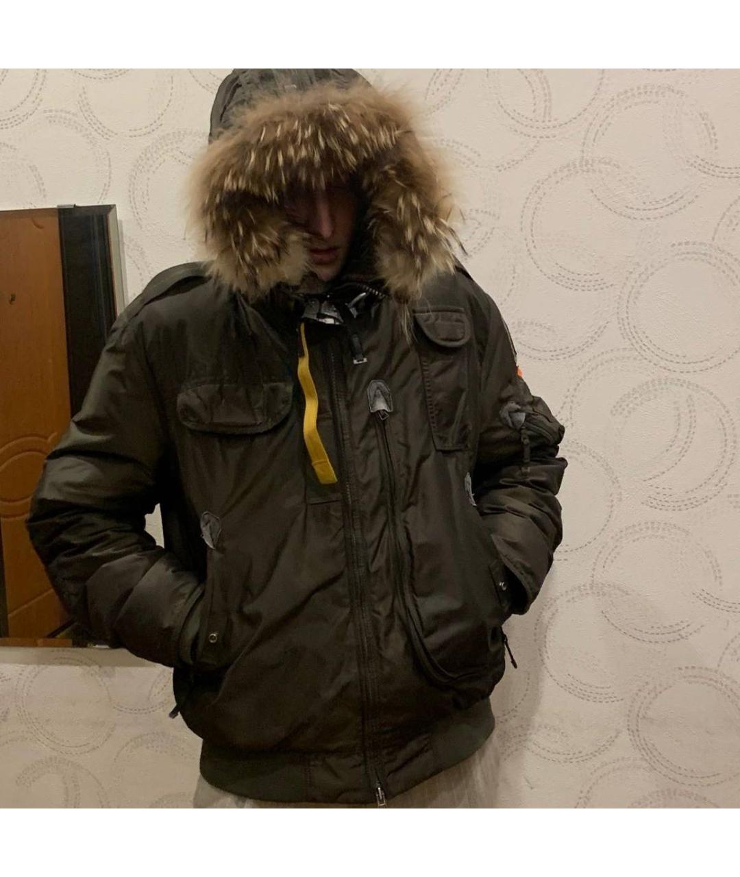 PARAJUMPERS Хаки полиэстеровая куртка, фото 4