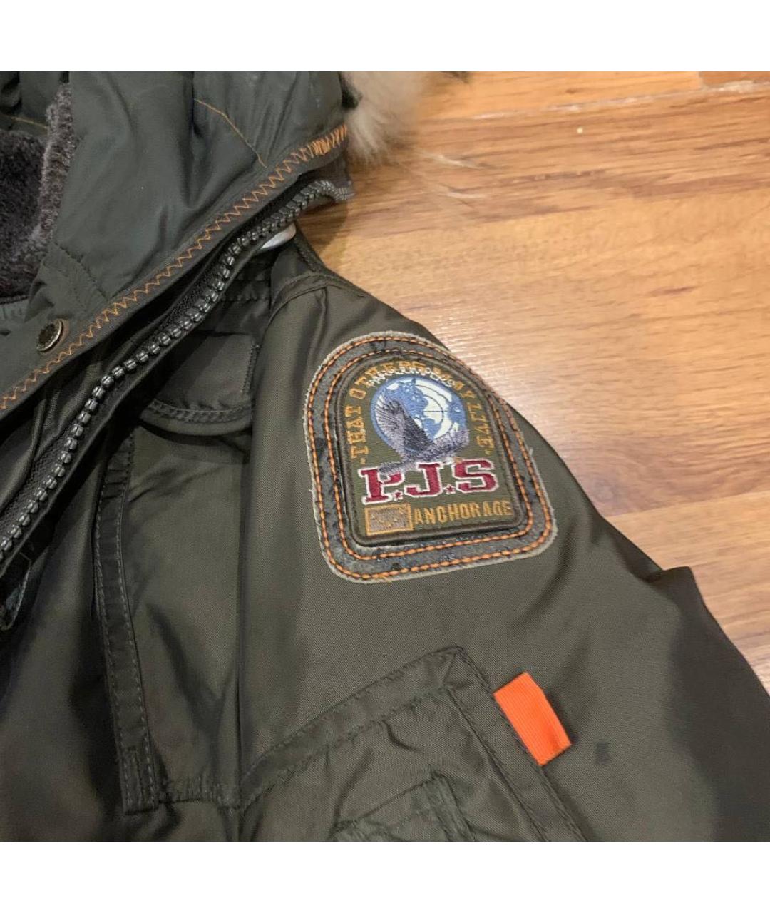 PARAJUMPERS Хаки полиэстеровая куртка, фото 2