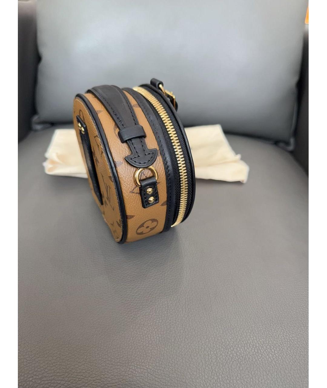 LOUIS VUITTON Коричневая сумка через плечо, фото 4