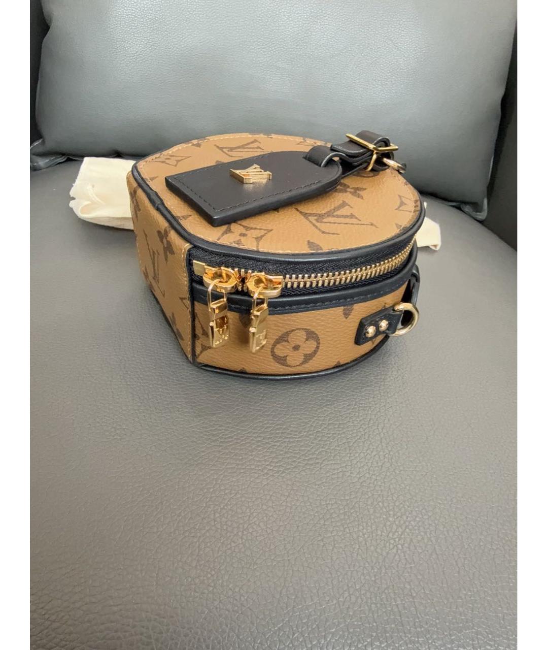 LOUIS VUITTON Коричневая сумка через плечо, фото 6