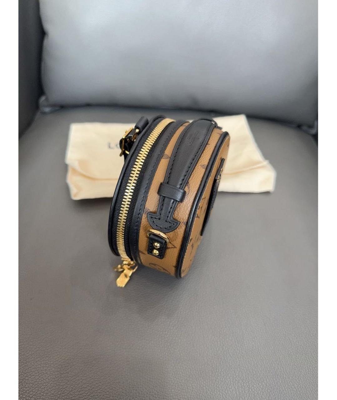 LOUIS VUITTON Коричневая сумка через плечо, фото 3