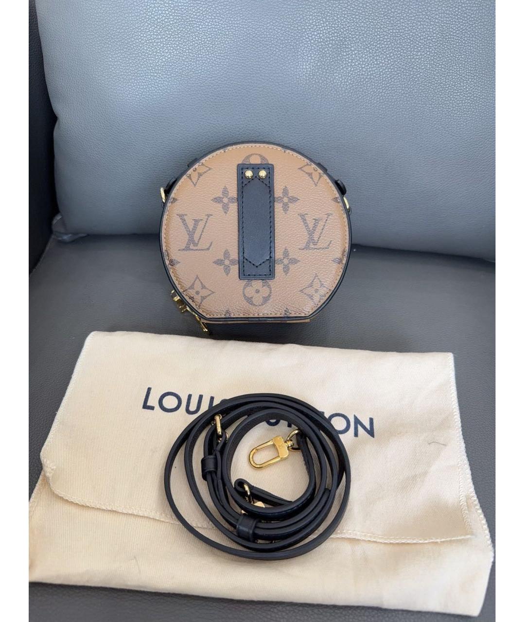 LOUIS VUITTON Коричневая сумка через плечо, фото 2