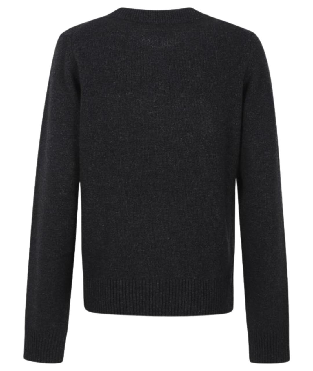 GANNI Серый шерстяной джемпер / свитер, фото 2