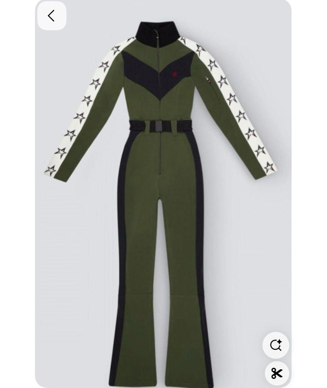 PERFECT MOMENT Хаки полиэстеровый комбинезон, фото 8