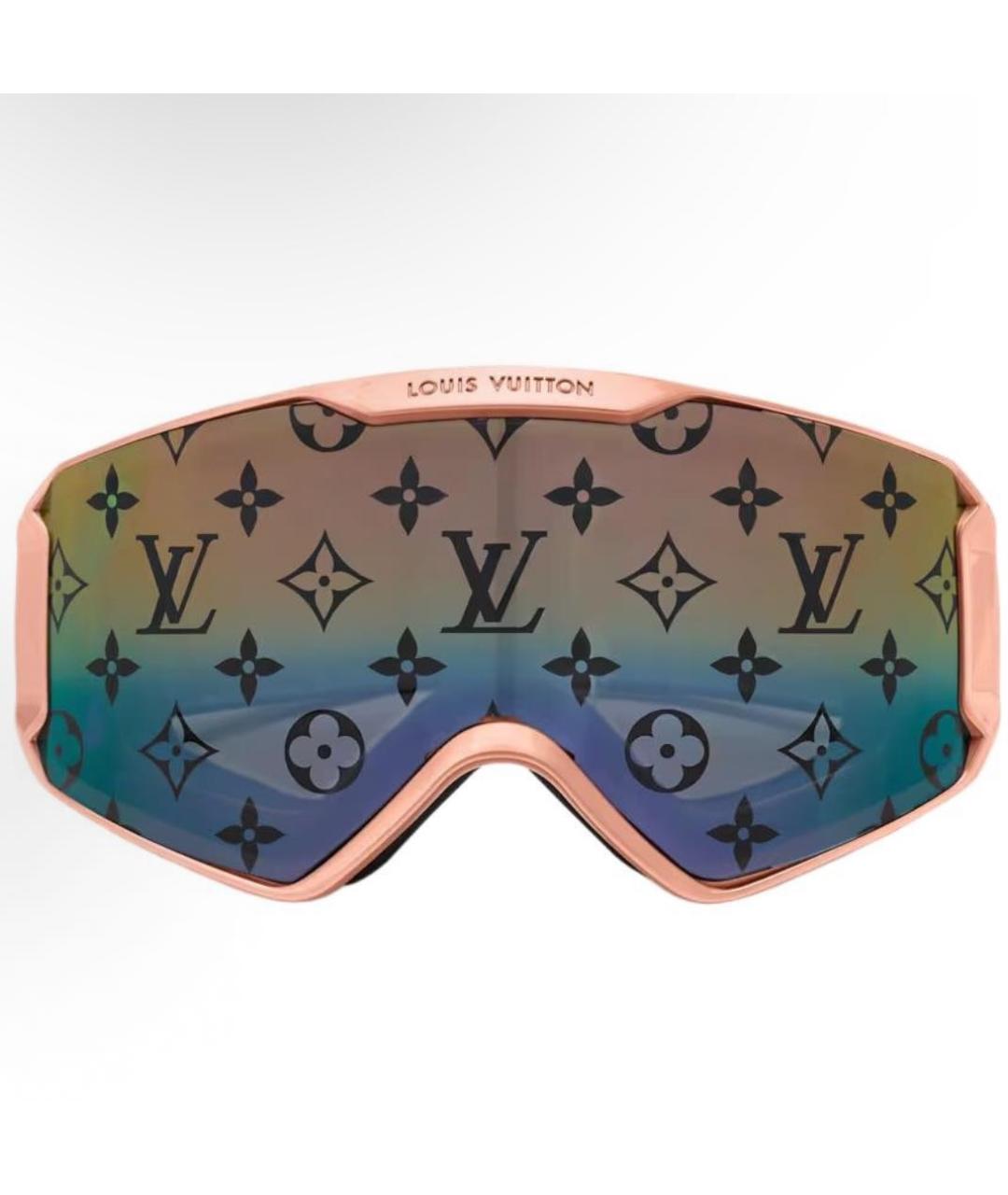 LOUIS VUITTON Мульти пластиковые солнцезащитные очки, фото 5