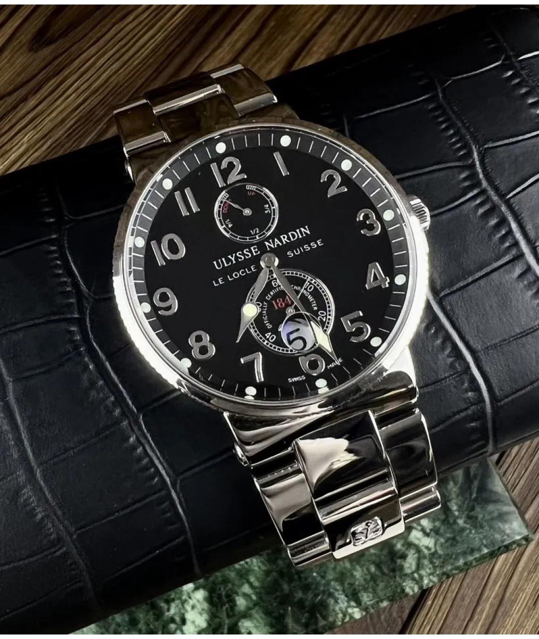 Ulysse Nardin Черные часы, фото 2