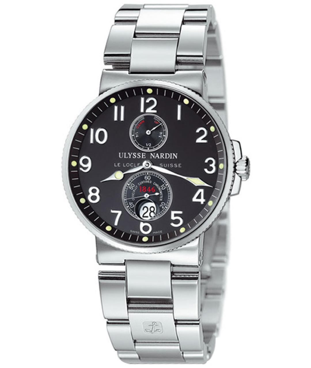 Ulysse Nardin Черные часы, фото 1