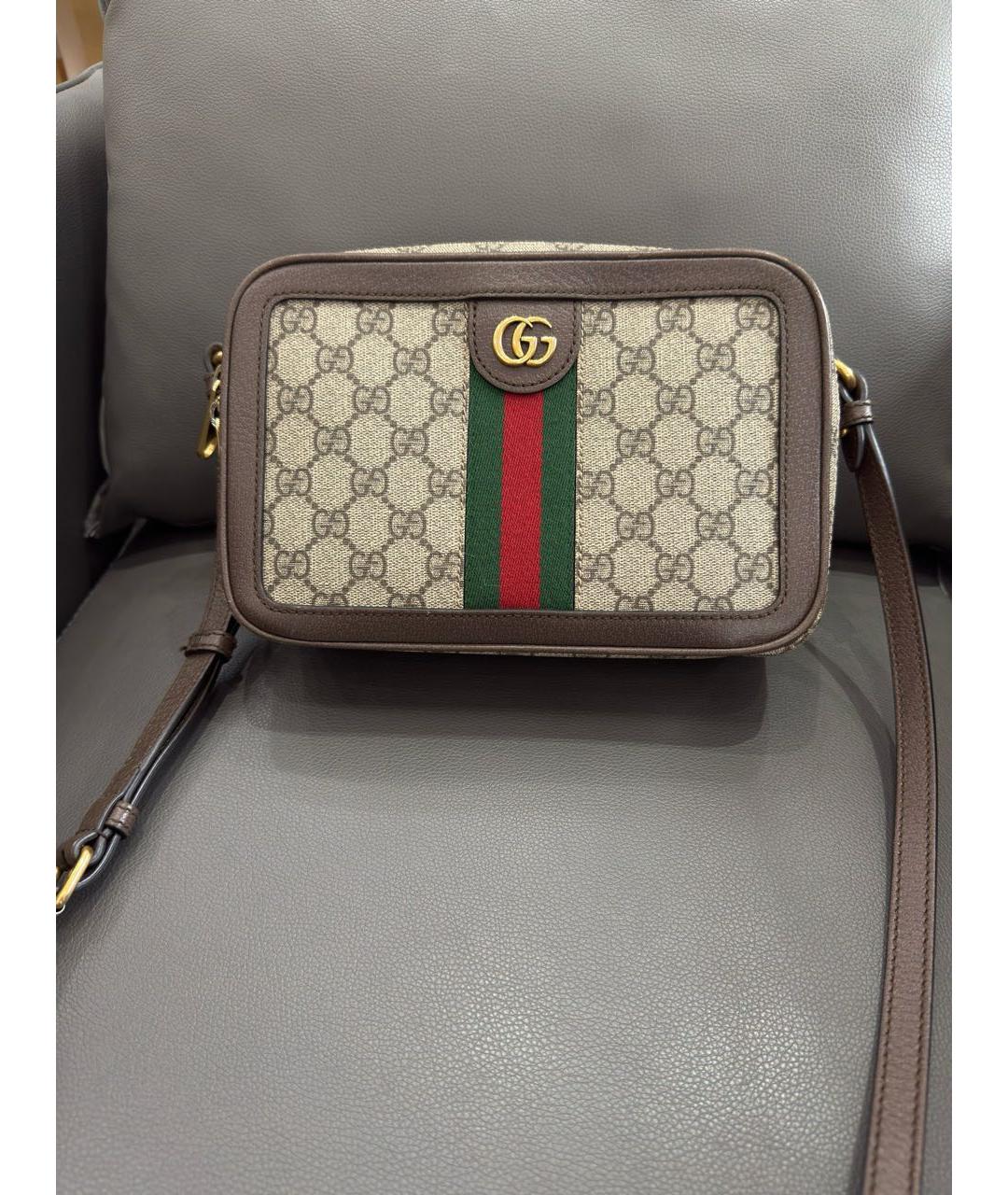 GUCCI Мульти кожаная сумка через плечо, фото 9