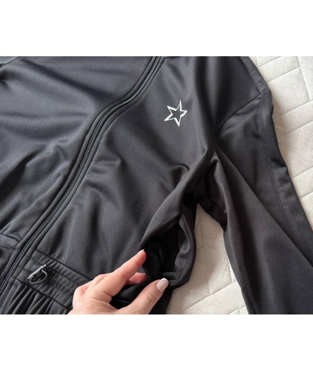 VALENTINO Черное полиэстеровое повседневное платье, фото 4