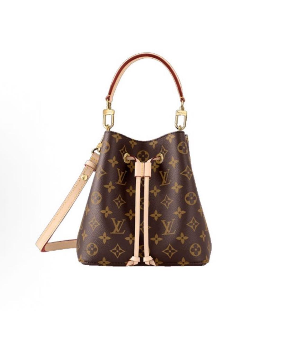 LOUIS VUITTON Коричневая сумка через плечо, фото 3