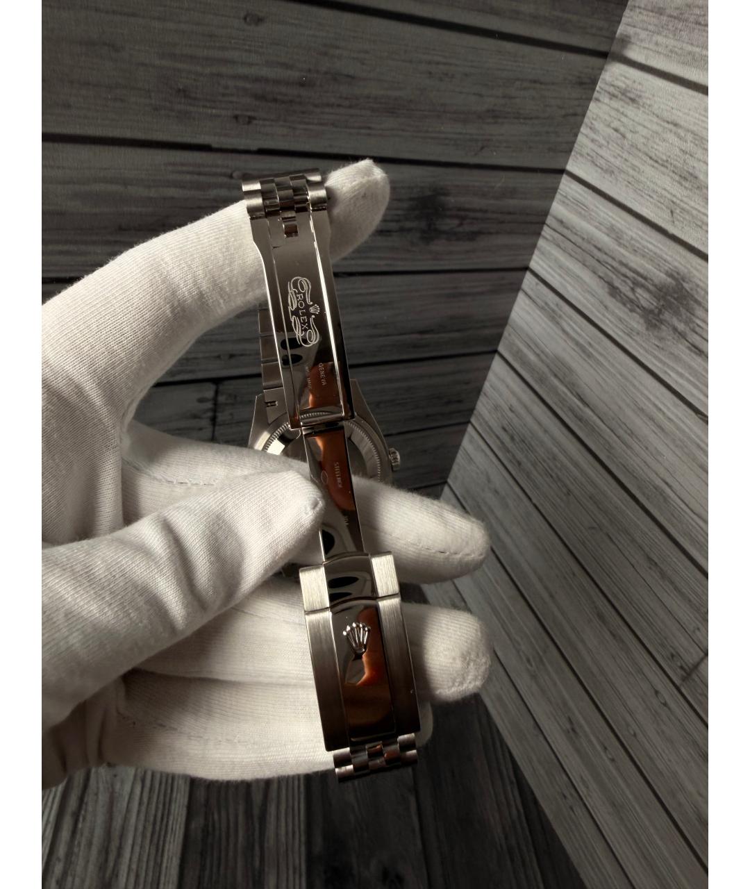 ROLEX Зеленые часы, фото 9