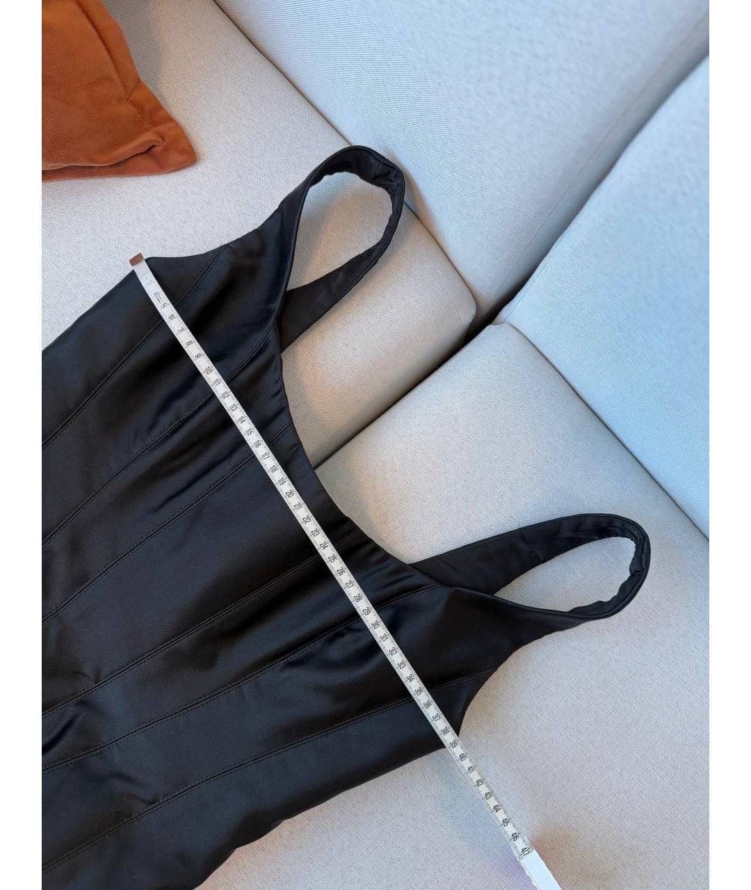 ROZIECORSETS Черный атласный корсет, фото 5