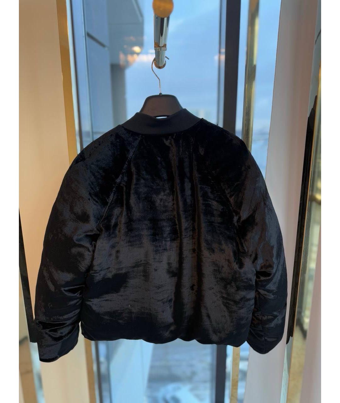 LOULOU STUDIO Черная полиэстеровая куртка, фото 2
