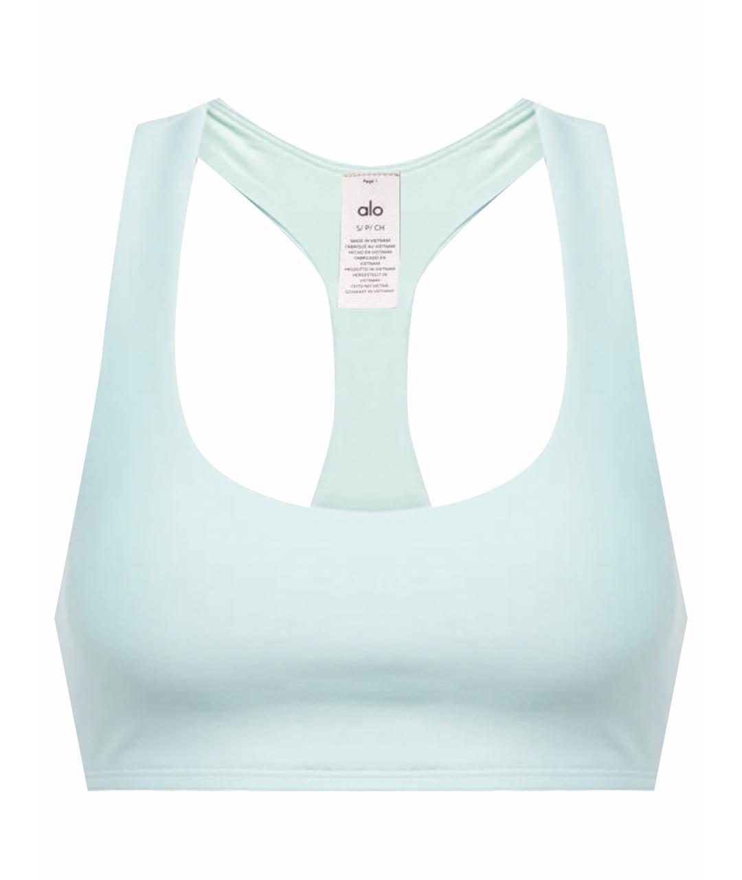 ALO YOGA Зеленый синтетический корсет, фото 1