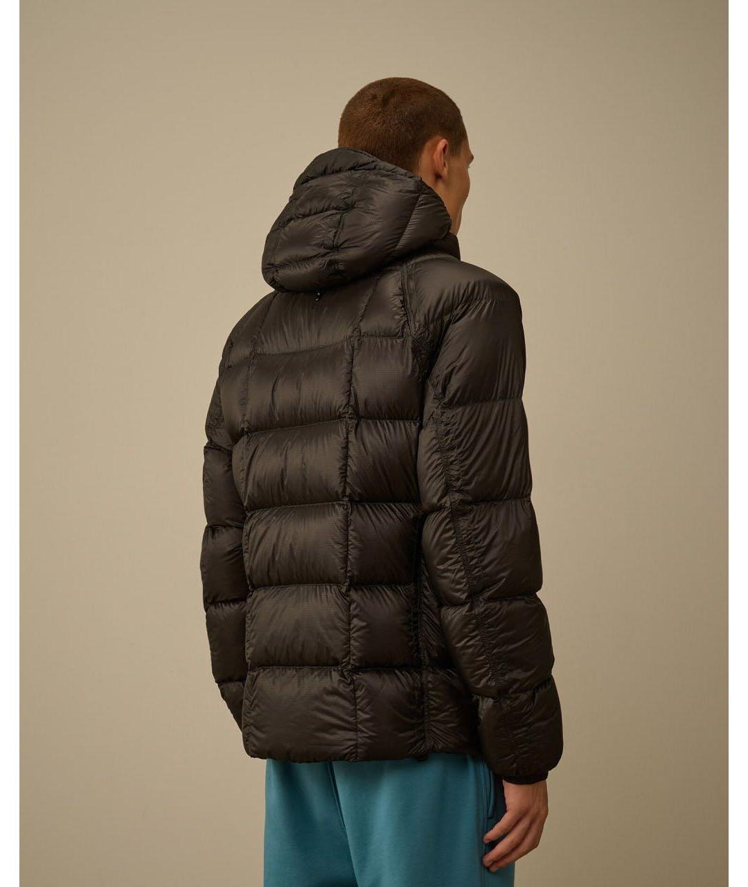 CP COMPANY Черный полиамидовый пуховик, фото 3