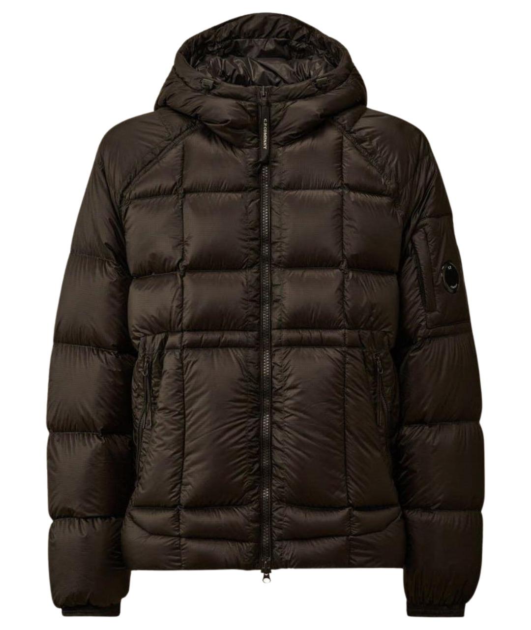 CP COMPANY Черный полиамидовый пуховик, фото 1