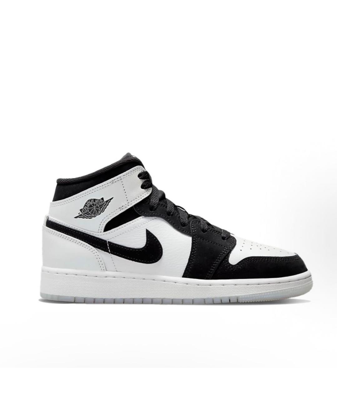 JORDAN Черные замшевые высокие кроссовки / кеды, фото 4