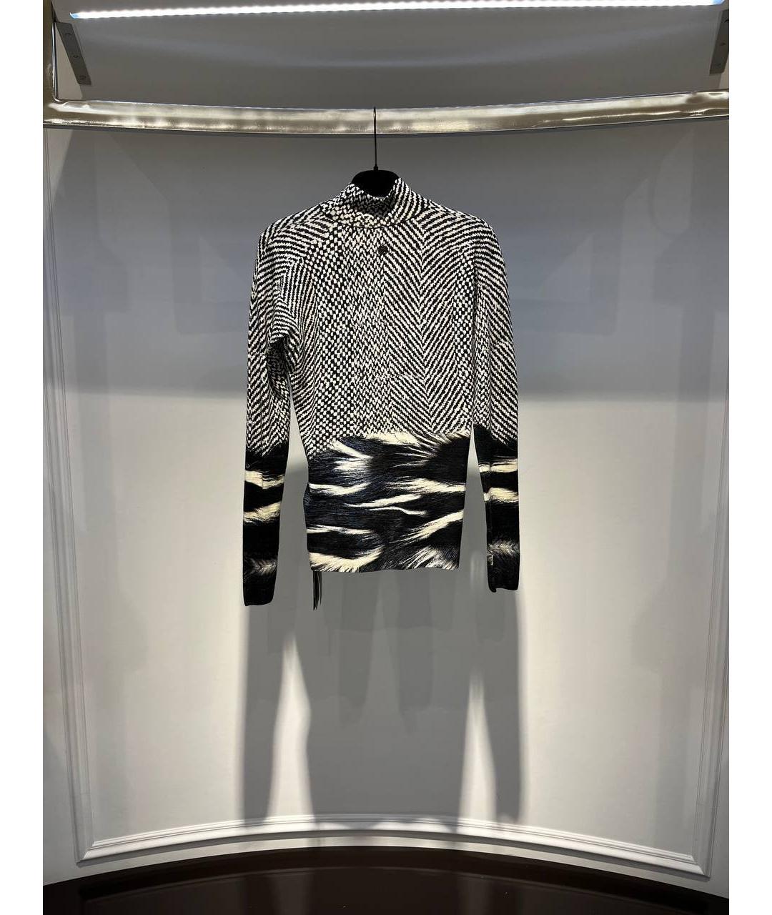 ROBERTO CAVALLI Мульти шерстяная водолазка, фото 3